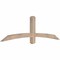 Ekena Millwork Bellingham Smooth Timber Gable Bracket, Douglas Fir, 72"W x 21"H x 3 1/2"D x 3 1/2"F, 7/12 Pitch GBW072X21X0404BEL00SDF - alternate 4